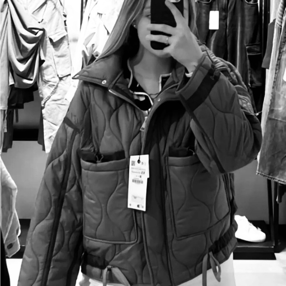 Zara Jackets & Coats Size Large Zara Water Repellant Oversized